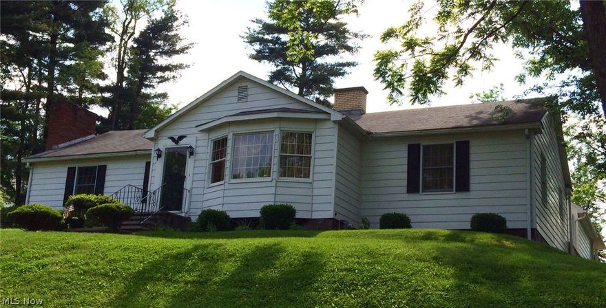 Beautiful ranch home on 3 city lots directly across the street from Cambridge City Park. Watch the fireworks from your own yard or walk to park or pool. Very large eat in kitchen with pull out shelving. Beautiful large living room with gas fireplace and unique ceiling. Exceptional family room with gas fireplace. The dining room has two beautiful built-in corner cabinets. A must see home in a great location!! Storage Galore!!