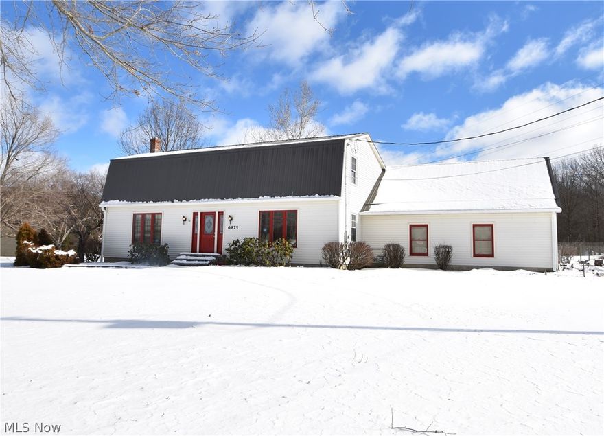 5.03 acres, new well pump, roof (2018), 36x28 garage, outbuildings, recreational room, and new carpet. Don't miss this 2 story home on 5.03 acres of land, with a well equipped kitchen, new paint and carpet. First floor laundry and much more. Master bedroom with walk in closet, and master bath. 3 out buildings (14x12, 12x10, 12x8). well and septic has passed. Two different kinds of heating features gas and electric. full basement partial finished. second bedroom has dressing room . Come see it today