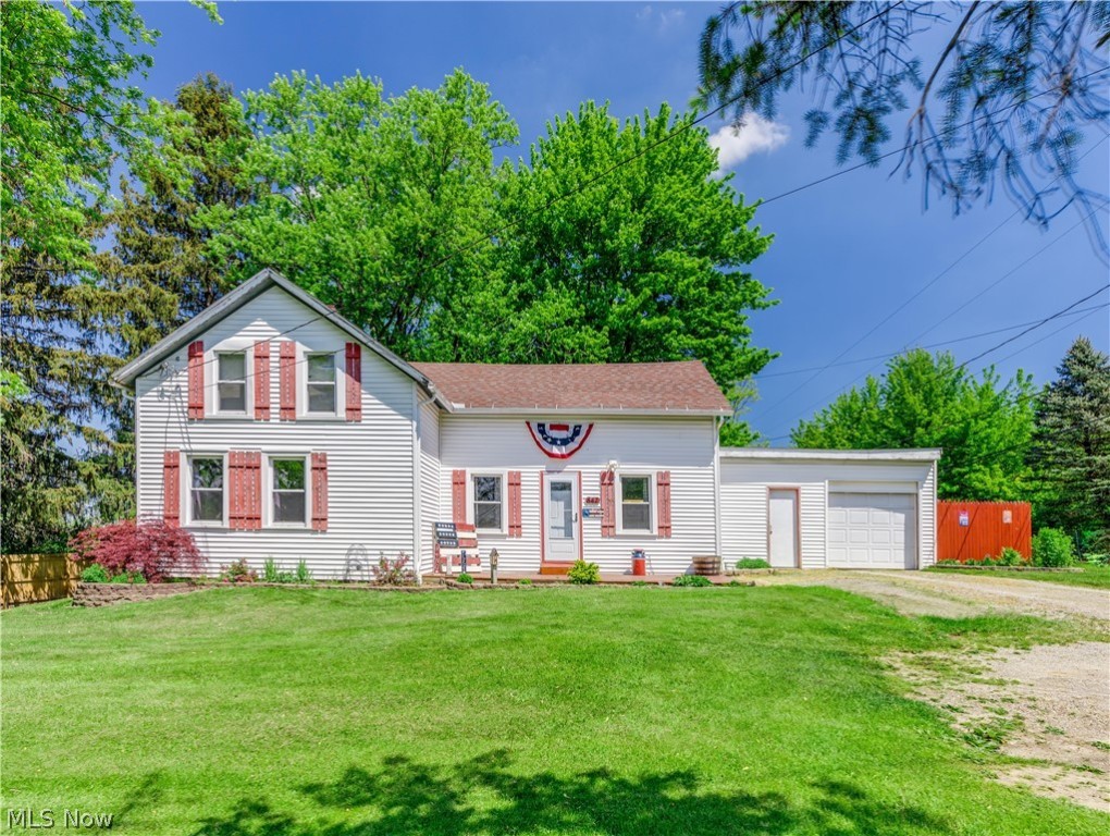 Welcome to 847 Portage Trail! This lovely home in Cuyahoga Falls has 2 bedrooms and 1 bathroom. The spacious kitchen has newer flooring. Huge dining area offers a great spot to entertain. Bathroom has recently been remodeled with new flooring and vanity. Amazingly peaceful backyard is partially enclosed with a privacy fence and also has a relaxing porch, a patio, and a storage shed. Convenient attached garage and breezeway. This home is located near Front Street, the Cuyahoga River, and numerous unique shops and restaurants. Don’t miss your chance to own this gem!