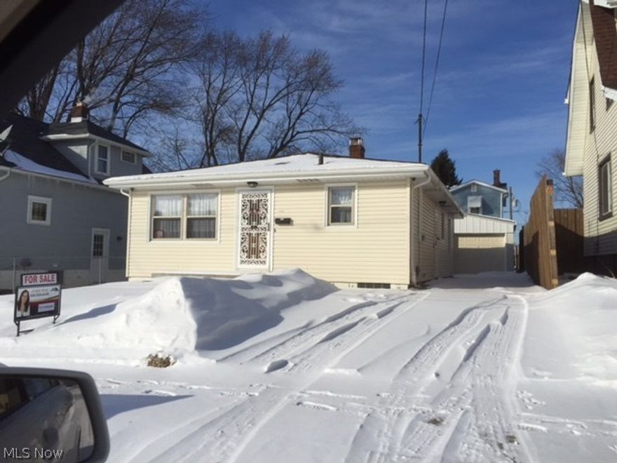 All updated and Ready to move in Ranch.  3 bedrooms, 1 full bath.  Updated kitchen including Refrigerator and range.  Updated Bathroom.  Freshly painted.  Partially finished basement with newer flooring.  Shower in Basement.  1.5 car garage with quiet door opener.  Updates included:  Roof, siding, windows, waterproofed basement with sump pump.  Close to major highways, this house was well cared for and worth a visit.