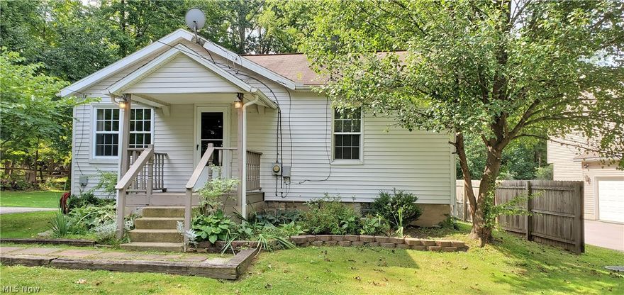 This historic home is located steps away from the Freedom Bike and Hike Trail. The efficient, updated, 2 bedroom, 1 bath ranch sets on an over half acre lot. The deck is a perfect spot to enjoy this wooded setting. Both kitchen and bath are updated and the furnace is newer. A finished room in lower level, can be used as a recreation room, or office. Minutes from shopping, recreation, and Tallmadge Schools too!
