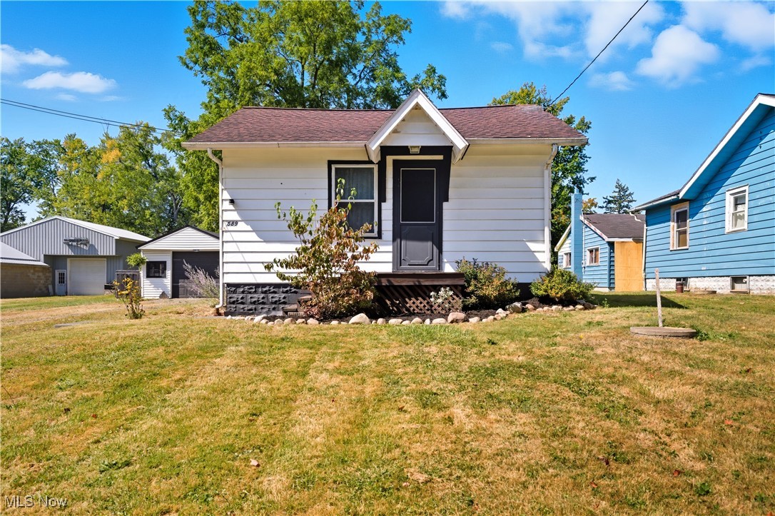 Welcome to this charming 2-bedroom, 1-bath bungalow ranch nestled on a spacious .42-acre lot. Perfectly blending cozy comfort with extra potential, this home offers everything you need to settle in and make it your own.
Step inside to a light-filled living area with an inviting layout that makes the most of every square foot. The kitchen and dining spaces are efficiently designed, providing the perfect backdrop for everyday living and entertaining. Both bedrooms are well-sized and offer comfort and flexibility—ideal for guests, a home office, or your own private retreat.
The basement provides bonus potential living space—ready to be finished into a family room, home gym, or hobby area, giving you room to grow. Outside, you’ll love the generous .42-acre yard, perfect for gardening, outdoor gatherings, or simply enjoying your own private green space. A one-car detached garage adds convenience and extra storage.
This adorable bungalow ranch is full of charm and possibility—whether you’re a first-time buyer, downsizing, or looking for an investment property. Don’t miss the chance to call it yours!