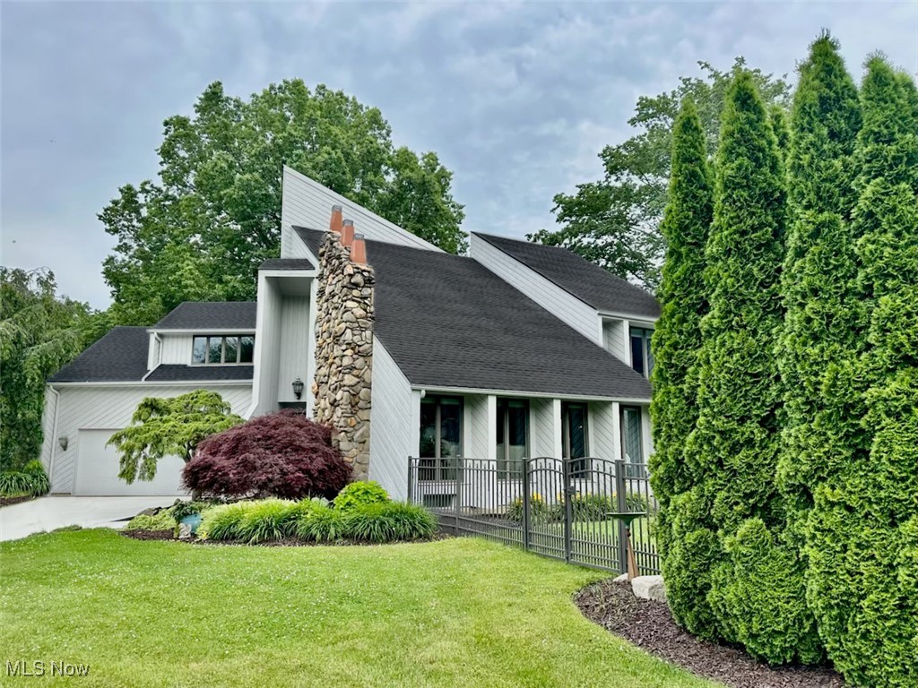 This stunning 4 bedroom Bay Village home is located in the prestigious Huntington Woods Subdivision. The first floor features a large Vaulted Great Room with Stone Gas Fireplace, Dining Room, Study, Mud Room, Laundry Room and Gourmet Kitchen. Off the kitchen is a massive Wood Deck overlooking a manicured lawn that’s surrounded by a wrought iron fence. The property includes a storage shed that is attached to the home. The second floor features a 24’ foot wide Primary Suite with 2 closets, newly renovated bathroom with Limestone and Porcelain floors. There are also 3 very large bedrooms on the second floor. The finished lower level is perfect for family and friends to watch movies or play games. The home is less than 5 minutes to Huntington Beach, 10 minutes to great shopping and restaurants at Crocker Park and 25 minutes to Downtown Cleveland and the Cleveland Hopkins Airport. This home was custom built by DiBenedetto Fine Homes (developer and builder of Huntington Woods). THIS IS A MUST SEE HOME!!!