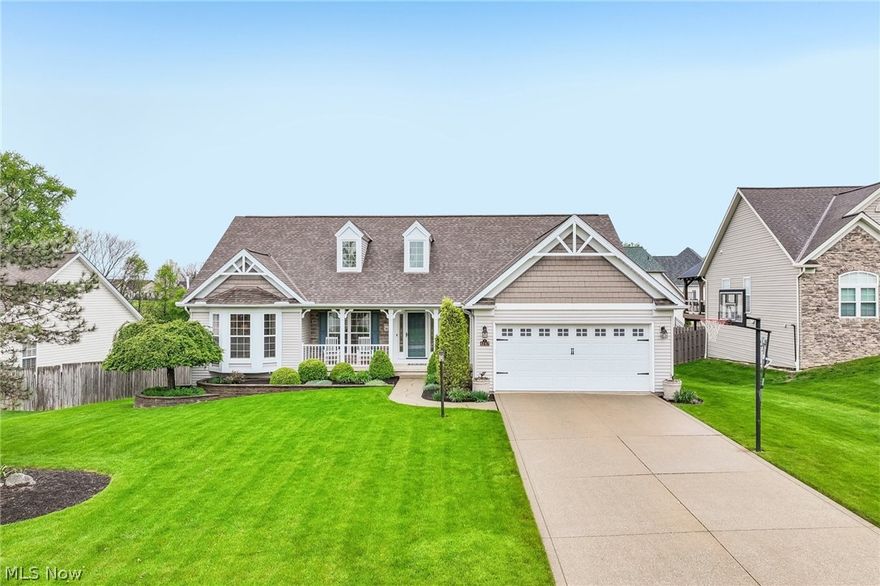 Welcome to this meticulous, move-in ready ranch in Brunswick, offering exceptional curb appeal and numerous updates throughout! The open floor plan begins in the welcoming foyer, which flows into the dining room featuring skylights and an oversized window that fills the space with natural light. The spacious living room showcases vaulted ceilings, a fireplace, and another large window for an open, inviting feel.
The completely remodeled kitchen is designed for both everyday living and entertaining with extensive cabinetry, stainless steel appliances updated in 2018, a custom walk-in pantry, and a dining area with direct access to the deck. 
A generously sized laundry room with abundant cabinetry adds convenience. 
Retreat to the primary suite, featuring an ensuite bathroom with double sinks, a soaking tub, and a walk-in closet with built-in storage. 
Two additional bedrooms and a full bathroom complete the main level.
The walk-out lower level adds 932 finished square feet with a massive recreation area, full bathroom, workshop space, and a private bedroom or office behind glass French doors. 
Outside, enjoy the expansive deck overlooking the stamped concrete patio, calming water feature, landscaped yard, and privacy on .28 acres. 
Located in Brunswick School District with a 2-car attached garage. 
Major updates include the roof and shake shingles/gable pediments in 2019, hot water tank in 2018, and much more!
Schedule your showing today!