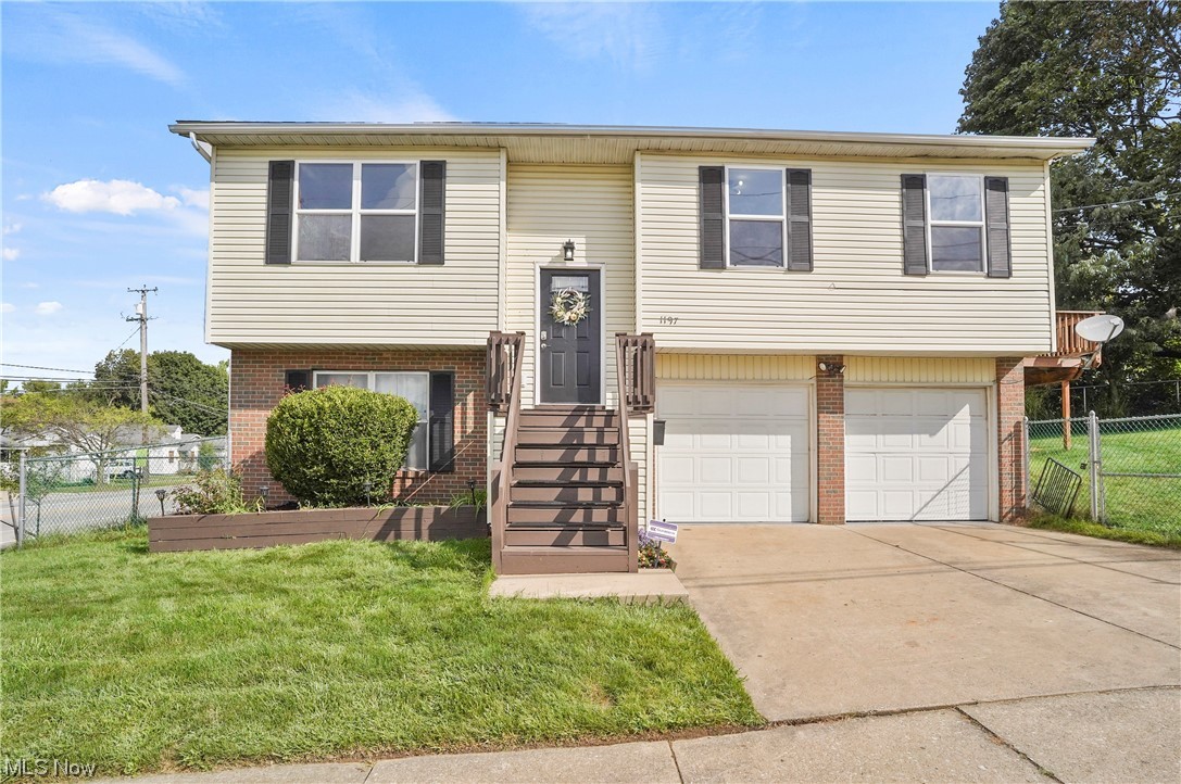 Step inside this beautifully upgraded bi-level home and fall in love with its open spaces, including 3 bedrooms, 2 full bathrooms, and two living areas. This home features a true open concept with dining and living spaces combined for the perfect modern living. Light, bright and airy perfectly describes this beautiful home. 1197 Courtland Avenue offers a completely remodeled kitchen, complete with brand new stainless steel appliances, beverage cooler, granite countertops, and so much more. The primary bedroom has not only an ensuite but also a private deck where you can enjoy a glass of wine in the evening or a morning cup of coffee. The spacious deck overlooks a very large fenced in yard for your enjoyment. Two more bedrooms on the main floor complete the area. The lower level has an additional living area to put your personal touch and create the space suitable for your personal needs and a full bathroom. Designed with a beautiful combination of traditional and modern style