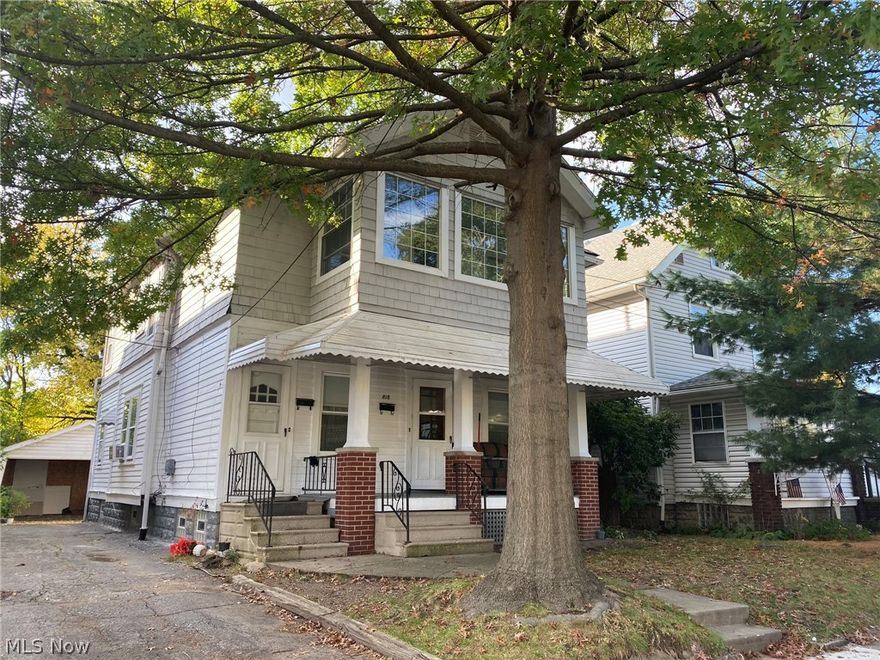 Great investment property. 2 units. Longterm tenant downstairs. Upstairs newly renovated. All separate utilities.