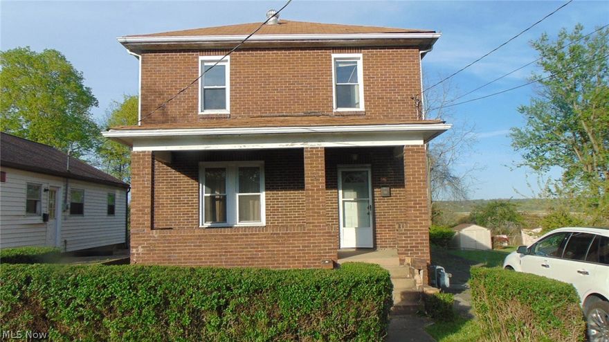 This is a very well built home in need if some repairs, could be a good investment, Large back lawn,with two car detached garage.