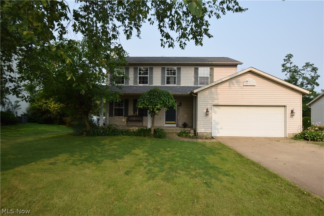 Welcome home to 321 Kentwood Ave NE! Located in Lexington Township and situated on .3 acres, this spacious colonial boasts a little over 1,700 square feet of living space with 4 bedrooms and 2.5 baths! The 300 square foot living room offers plenty of space for the family to come together and cozy up in front of the gas fireplace on cold evenings. The large owner's suite is equipped with its own full bath and walk-in closet. The back deck has enough space to entertain friends and family and with nothing but a creek and woods behind you, you'll be able to peacefully enjoy the firepit centered in the backyard. With freshly painted rooms, newer roof (2017) and a new sump pump (2021), this home is ready for your personal touch! Call and schedule your private tour today before this gem is gone!
