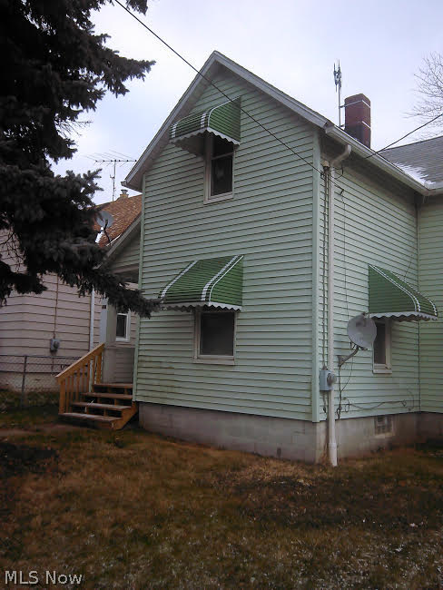 This is a great opportunity to purchase an investment. The basement has been waterproofed, repairs made to foundation, newer roof, newer windows, newer hot water heater, furnace, and basement plumbing, replaced front porch steps. Home still needs a lot of work but with a cash buyer this home could be made into a cozy 2/3 bedroom home. The garage has been torn down, but lot is large enough for a possible rebuild. Yard mostly fenced in, perfect for children and pets. Most likely cash purchase only.