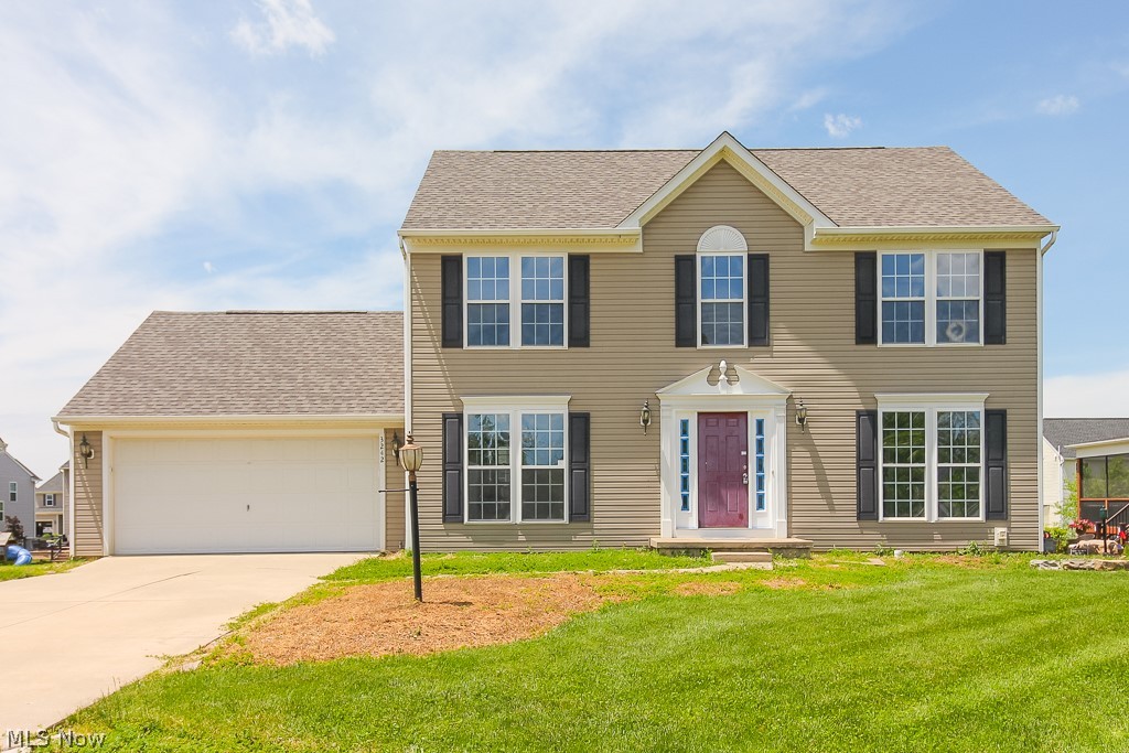 *** CARPET and DOORS will be installed prior to closing *** Brand NEW Roof, new countertops in the kitchen, freshly painted, new flooring *** With features such as 4 bedrooms, 2.5 bathrooms, a first floor home office, a spacious Kitchen with a center island, pantry and a cozy Morning Room with sliding back door, giving you access to the backyard. All bedrooms are located on the second floor, including a large Master Suite with walk-in closet and Master Bathroom with a Jacuzzi tub, walk-in shower and gorgeous double sinks. There are 3 additional spacious Bedrooms on the 2nd Floor, as well as an additional full bath and linen closet. A bonus with this home is the full basement, which is perfect for storage or additional living area and an attached 2 car garage. The Shale Creek Community offers many amenities, including a gorgeous Golf Course, clubhouse, fitness center, pool, restaurant and bar. Close to shopping centers. In addition to the recurring fees to the the HOA, there is 1x fee