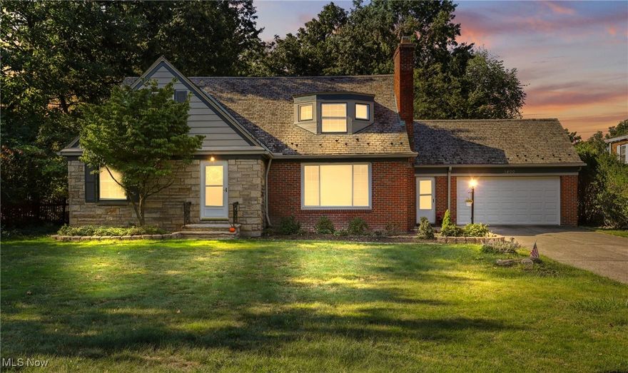 Welcome to a timeless gem nestled in the coveted Forest Hill neighborhood of Cleveland Heights. This captivating residence seamlessly blends historic charm with modern convenience, offering a truly exceptional living experience.
As you step inside, you'll be greeted by the warmth and elegance of original hardwood floors that flow throughout the open and inviting floor plan. The home boasts four well-appointed bedrooms, with additional bonus rooms that offer the flexibility to be transformed into extra bedrooms or personalized spaces to suit your needs. Enjoy the comfort of two full baths, thoughtfully designed to provide both functionality and style. The sun-drenched sunroom is perfect for relaxing with a morning coffee or enjoying a good book while basking in natural light. The finished basement is a standout feature, providing ample space for recreation, a home gym, or a media room - the possibilities are endless. An attached two-car garage adds to the convenience of this home, while central air ensures your comfort throughout the year. Step outside to the second-floor deck and savor beautiful views of the large backyard, perfect for outdoor gatherings, playtime, or simply unwinding in your private oasis. The slate roof adds a touch of classic elegance and durability, completing this historic masterpiece. Don't miss the opportunity to own a piece of Forest Hills rich heritage while enjoying the modern amenities and spacious living this home has to offer. Schedule your showing today and experience the unique charm and character of this remarkable property!