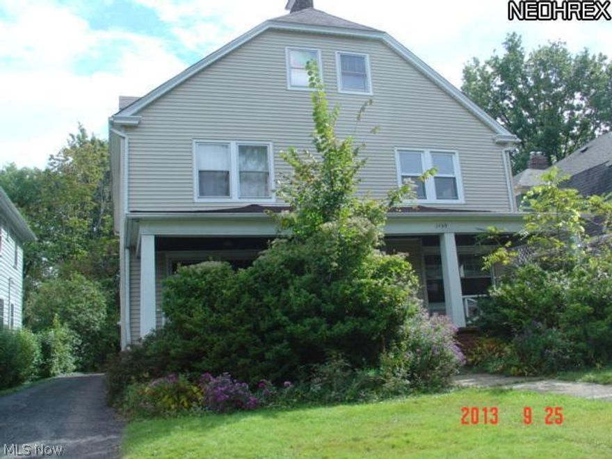 This is a Fannie Mae HomePath Property. Purchase this property for as little as 5% down.  This property is approved for HomePath Mortgage and Renovation Mortgage financing. This duplex is a side by side, with 3 bedrooms and full bath in each unit.It offers finished third floor, formal dining and living room. There is a four car detached garage, and full basement.  It is located near shopping with public transportation available.  It is an easy commute to downtown Cleveland, universities, hospitals, and museums.  All information is approximate.