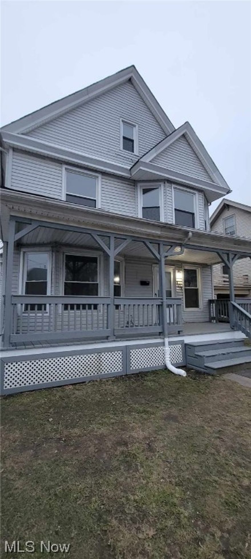 Wonderfully roomy house with six bedrooms and two full baths. Master bedroom and bath on first floor, three bedrooms on second floor and two more on third floor. Newer flooring and paint. Modern vinyl replacement windows.  Nice deck out back. House overlooks the Black River. Investors take note: Section 8 will pay at least $1,780 for a six-bedroom, two bath house, and will go as high as $2,136 in some cases.