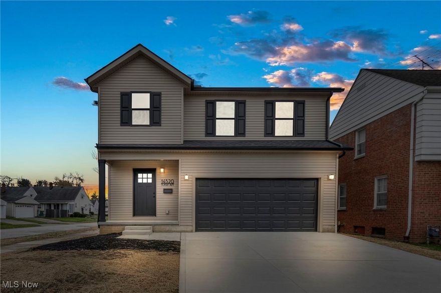 This newly constructed two-story 2 car garage attached, 3Beds/2.5 Bath home offers over 1840sf of high-end living space. The spacious floor plan seamlessly connects the living, dining, and kitchen areas, creating an ideal space for entertaining featuring a spacious open floor plan W/Electric FP & Modern finishes throughout. The state of the art kitchen features top of the line appliances, quartz countertops & large island w/ample bar seating. Main floor is perfect for entertaining. Upstairs, you'll find a large Owner's Suite w/spa-like bath & Shower oversized walk-in closet, plus 2 additional bedrooms & full guest bath with laundry on the 2nd level for convenience. 15 YR 100%TAX ABATEMENT IN PROCESS!! Don't miss this opportunity to make it yours.