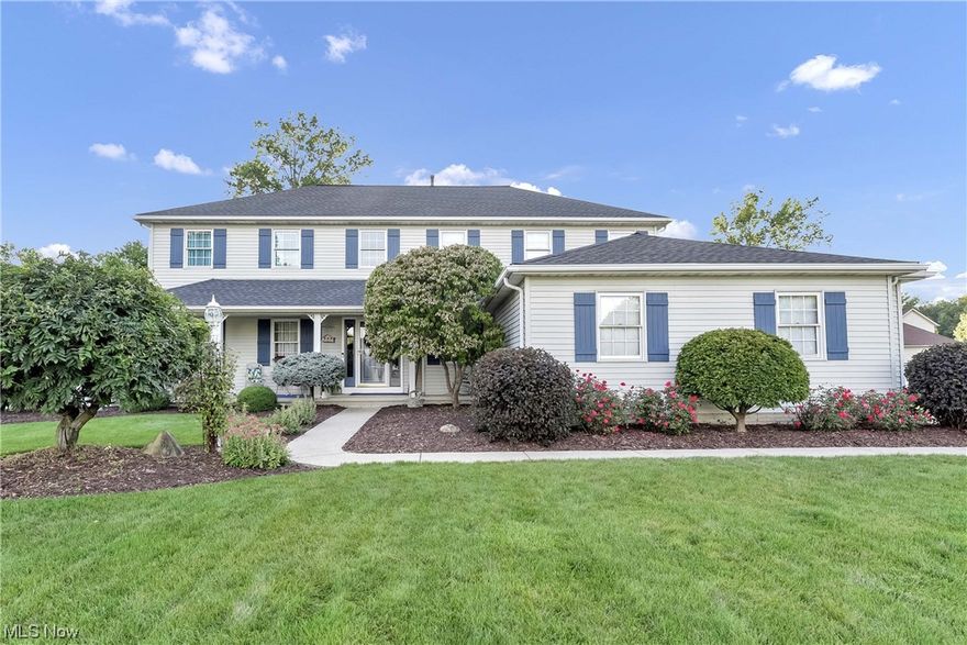 Prepare to be Moved! This amazing colonial with updates galore & the resort-like backyard you've always wanted! This beautiful home has been perfectly maintained with every room on the main level & basement updated along with the upstairs bath & entire master suite! As you enter, you'll soon notice every last detail is thoughtfully planned & no expense was spared. You’ll fall in love with the recently installed flooring running through the living, dining room & office. The open concept eat-in kitchen flows into the large family room w/gas fireplace feature wall. A 1/2 bath & laundry round out the main level. Head upstairs to find 4 generous bedrooms, including a luxurious master suite w/ ensuite bath featuring a stone wall, new tile shower & classic stand alone tub just completed this summer! Then prepare to relax or host the next party in the fully finished basement w/movie room, game room w/bar, full bath & plenty of storage. If you're looking to own a home with it's own private oasis in the backyard- your search just ended! Venture outside to enjoy the spacious Belgard hardscape patio. Relax in the large lagoon style pool with raised waterfall & hot tub installed by Foxx Pools. Enjoy meals cooked on the built-in gas Blaze professional grill w/granite bar. On cool nights, cozy up by the custom natural gas firepit. Two sheds offer more storage. Located in a popular Amherst neighborhood w/easy access to highway & amenities. Golden Russett is one of a kind- don't miss out!