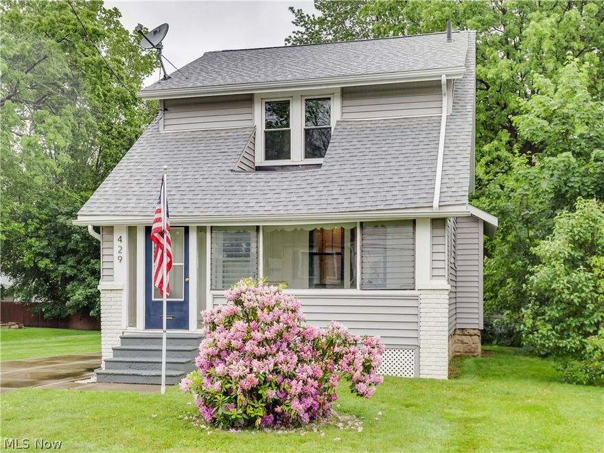 This is a really wonderful Cuyahoga Falls home on a double lot. It has all the charm you could want paired with fantastic updates. There is beautiful woodwork throughout, including baseboards and window trim. You will love the stone fireplace, glass doorknobs, refinished hardwood floors (2016), and arched entryways that all add character. A lovely enclosed porch allows for extra living space and there’s a cute mudroom off of the kitchen for convenience. The kitchen was remodeled in 2016 with new flooring, cabinets, paint, quartz countertops, and all new appliances! The kitchen also has great wainscoting. Upstairs, the bathroom is spacious and the bedrooms are cheerful. Outside, you will find a three car garage and a shed for extra storage space. Important updates include exterior paint (2016), garage door opener (2017), furnace/siding/roof/central air (2010), and plumbing (2014). Don’t miss the opportunity to own this special home.