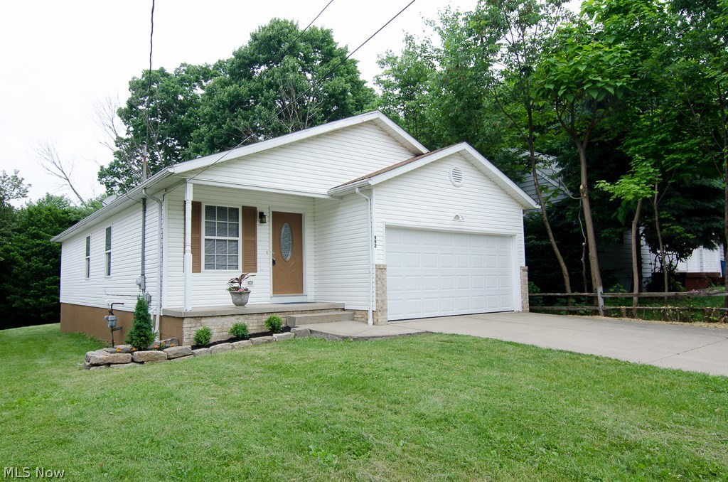Just blocks from the Goodyear Heights Metro Park and minutes from the Tallmadge circle. This perfect ranch has all you need. Nice sized living room, large and bright eat-in kitchen, 3 bedrooms and a massive open basement. The home has all new carpet, new lighting and fresh paint. Laminate flooring runs from the living room down the hallway. Bathroom has access from hallway and a pocket door to the master bedroom. The bathroom has new flooring, vanity and mirror. The kitchen has all new stainless appliances, new flooring, sink and faucet and countertops. Tons of oak cabinets for all of your storage needs. Sliders lead out to the deck and out to the back yard. The basement is beaming with potential. Tall ceilings, dry, windows and so much open space! Convenient 2 car attached garage with finished walls, attic storage, new door and opener. So much curb appeal! This home is priced to sell. Get in before it's gone!