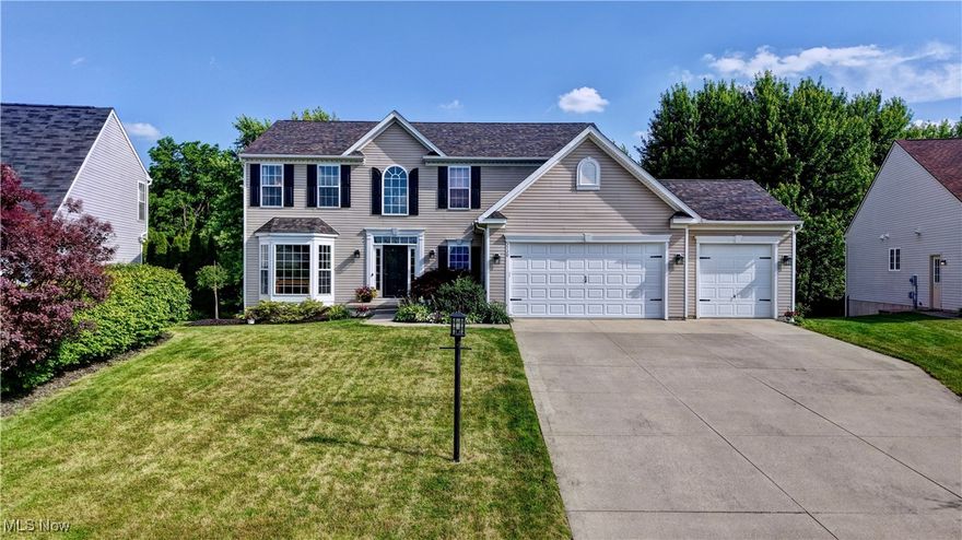 Welcome to this meticulously maintained, one-owner colonial style home in the desirable Stoneywyck subdivision. Located at 2720 Pinegate Dr. in the heart of Norton. This home features four bedrooms, two full baths on the upper level and a half bath on the main floor. Step inside to discover a spacious and inviting layout. The heart of the home is the open-concept kitchen, seamlessly flowing into the cozy living room. The eat in kitchen also connects to a formal dining room, ideal for hosting, and opens to a generous back deck that overlooks the expansive backyard perfect for outdoor entertaining. The first floor is completed by a convenient half bath and a first floor laundry that walks out to the oversized three car garage. Upstairs, you’ll find all four bedrooms, including a serene primary suite with its own private master bath and a walk in closet. A second full bath serves the additional bedrooms, ensuring comfort and convenience for family or guests. The full, unfinished basement offers endless possibilities, already plumbed and equipped with gas lines for a potential bonus kitchen. With walkout access to the backyard, this space is ready for your vision. A standout feature of this home is its unique foundation. Built on the original grounds of the Stoneywyck development, this home has experienced minimal settling, ensuring long-term structural integrity. Don’t miss the opportunity to own this lovingly cared for home. Call to schedule a private showing today !