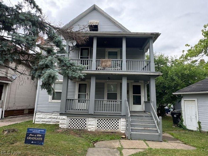 Attention Cleveland investors! This duplex is a part of a 2 property package in the up and coming Brooklyn Centre neighborhood! With a great location just minutes from the highway, Metro Health & Downtown! Updates include, Newer Furnaces, Newer Hot Water tank. This duplex is ready for its new owners to take over and collect steady cash flow. Currently grossing just under $1600/month.  Local professional property management in place for a seamless transition to your portfolio or to start a new one. Many updates on this one, including the roof in 2017. Lead certification is also complete! Call your favorite Realtor today before this one is gone!