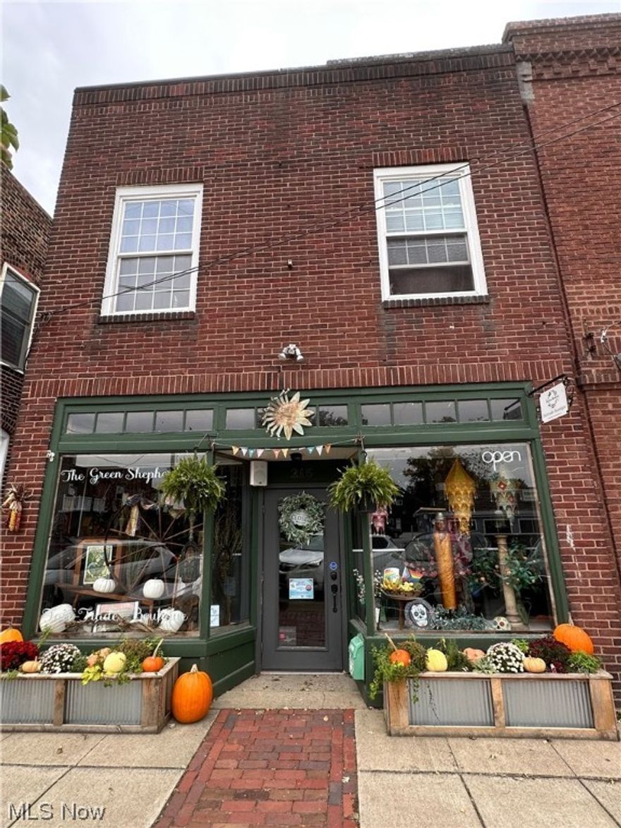 Fully leased storefront, 2 bedroom rear apartment and 3 bedroom apartment upstairs.