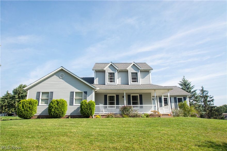 This 4 bedroom, 3.5 bathroom house in Stow is a must see. You will not be lacking for space in this home. On the first floor you will find the kitchen which is large and bright with stainless appliances, granite counter tops, plenty of cabinet space, windows to the backyard and an eat in kitchen. The large living room has vaulted ceilings and could be used as a dining room and living room combination. The first floor also has the master bedroom with master bathroom. A laundry room and half bathroom complete the first floor. Upstairs you will find 3 bedrooms and a full bathroom. One bedroom has two surprise rooms on either side - one is unfinished for storage and one is finished for playing. The basement offers two more large entertaining areas, two bonus rooms (office, craft room, you name it!) a full bathroom, and a workshop area. Updates include windows (2018), roof (2019), furnace (2018), bathroom flooring and vanities, stone patio, radon filter, RO water system and more. Extremely spacious garage offers a ton of storage and access to the house or basement. House sits on almost half an acre, has an above ground pool, large driveway and faces a nice wooded area. Close proximity to parks, shopping and restaurants.