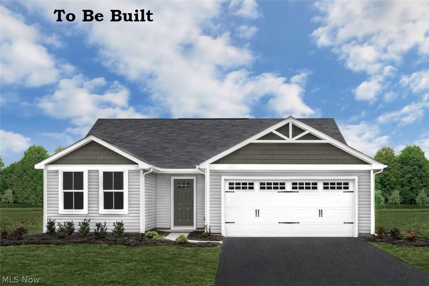 Best priced new homes perfectly located in Lodi! Comes with a home warranty, all kitchen appliances plus a washer and dryer, landscaped yard, with low taxes & minutes to I-71 & I-76!    To Be Built. Photos for representation only.