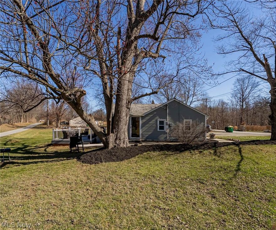 Welcome home to this charming, move-in ready ranch nestled on .45 acres in beautiful Willoughby Hills! This 2-bedroom, 2 full bath home has been completely updated throughout and offers the perfect blend of comfort and modern convenience.

The updated kitchen features granite countertops, newer stainless steel appliances, and plenty of cabinet space. The dining area includes cozy built-in bench seating, creating a warm and inviting space for everyday meals or entertaining. A convenient laundry area includes a washer and dryer. 

The spacious living room offers plenty of room to relax, while the primary bedroom features its own private full bath. A second bedroom and additional full bath complete the home.

Step outside to enjoy the large composite deck—perfect for entertaining, grilling, or simply relaxing while taking in the peaceful surroundings of the .45-acre lot.

Recent updates provide peace of mind and include: new roof (2024), new HVAC system (2020), tankless water heater (2025), and an updated 200-amp electrical panel. Excellent location close to shopping, restaurants, freeway access, schools and parks. 

Don’t miss this wonderful opportunity to own an updated home with space to enjoy both inside and out!