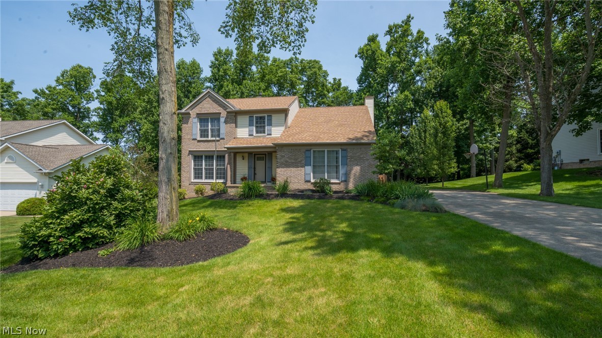 2127 Demi is an alluring 4 bedroom, 3 bath (2 full and one half) colonial that is both relaxing and entertaining. Bright and airy the house just spells "chill" having been freshly painted with a cool trendy color palette. The formal dining and living rooms with lrge windows provide a view of the two-tiered deck and in-ground pool with privacy fence runs the length of the backside of the house. Two sets of slider doors open to the pool off the kitchen eating area and family room. Kitchen offers granite counter tops and back splash, stainless steel sink, dishwasher, microwave, range, and refrigerator and you can see your reflection in the beautiful wood floors that carry on through the entire first floor. Wake-up and start your day with a swim or just float in a raft sipping a cold one or sun off the two-tiered deck. In the fall and winter seasons, curl up by the gas-fireplace with a good book on your kindle and a hot beverage. The master bedroom is a nice size and you like the large master bath with granite vanity (two sinks) a large walk-in closet. Common bath is nicely appointed with ceramic tile flooring and tiled tub/shower surround. Enjoy the basement after finishing off nearly 600 additional square feet. New roof installed June 2019. Furnace and air replaced 2016. Schedule your private showing today, we know you'll like it here!