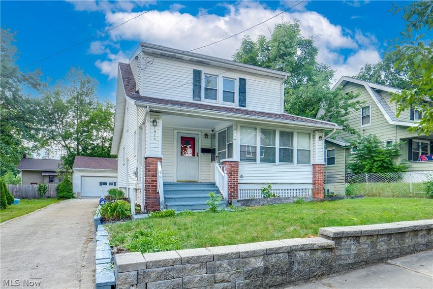 Don't miss out on this beautifully update home located just minutes from shopping, restaurants and easy access to the highway! Walking up to this home you will immediately notice the big front porch, perfect for watching the world go by with nice glass of iced tea! And for those who work from home, there is an enclosed section of the front porch with power outlets and a ceiling fan to make the perfect outdoor home office! As you enter this home you will like the big open living room that leads to a dining room. But wait until you see what's next! The kitchen is large, updated and sprawling as it flows into your very own family room with a high-top countertop and sliding door to the back deck! When the next big get together is planned, you can host with plenty of space for everyone! Upstairs you will see two large bedrooms, one with a massive closet and the other with both a closet and custom built-ins! Upstairs you will also see the most beautiful bathroom with its ceramic tile flooring, recessed lighting, custom countertops, large soaking tub and a separate full shower!! The lower level is clean, dry and spacious! Laundry and utilities, storage and an additional spot for a home theater, bedroom, craft room or maybe a home workshop! Outside you can enjoy the back deck, and proportioned yard as well as a 2-car garage with both electric and a heater! All the major things are done, so all you'll need to do is unpack! Book your private tour today!
