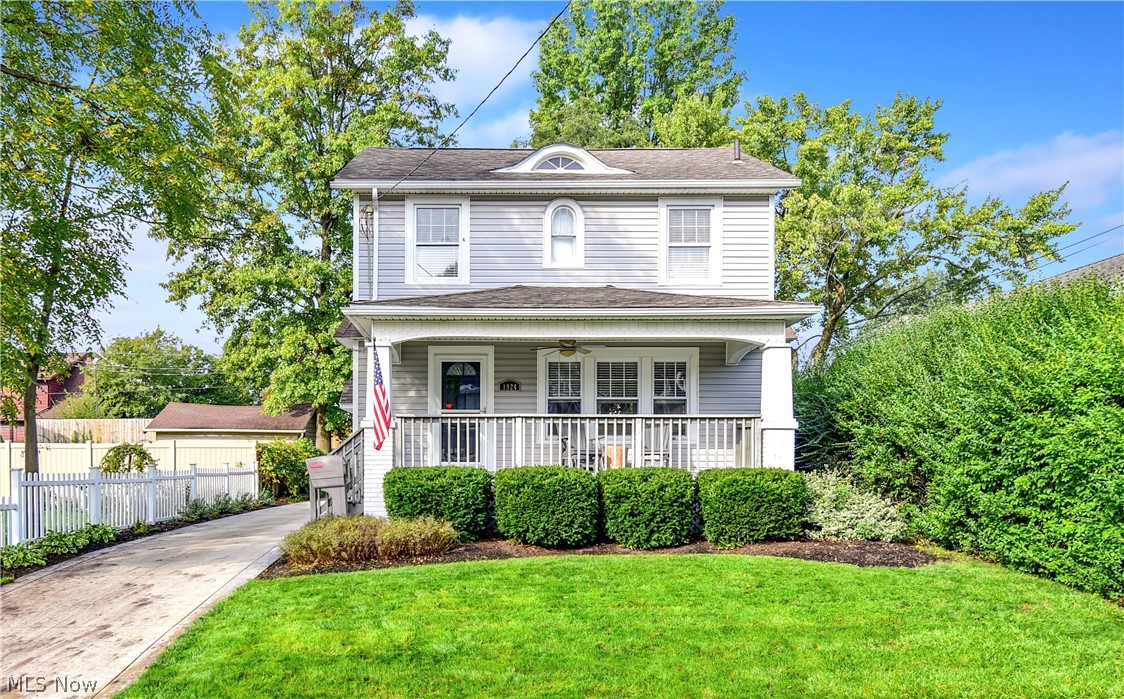 There really is nothing left to do besides move in to this beautiful Cuyahoga Falls gem of a home. Completely updated throughout with impeccable attention to detail, breathtaking original hardwood floors, and an immaculate finished basement; you can’t go wrong with this house! The kitchen has all stainless steel appliances, granite countertops, and Kraftmaid soft-close cabinetry. Dining room features a stunning chandelier and is open to the spacious living room, perfectly set up for entertaining. Upstairs the bathroom is complete with updated fixtures and a marble countertop vanity with ample storage. The finished basement has brand new top of the line carpet, a study nook/office, and lots of extra entertainment space! Head outside to enjoy the large front porch with an outdoor ceiling fan, or the private backyard with a stamped concrete patio. Not a single detail was missed in this home, call to schedule your showing today!