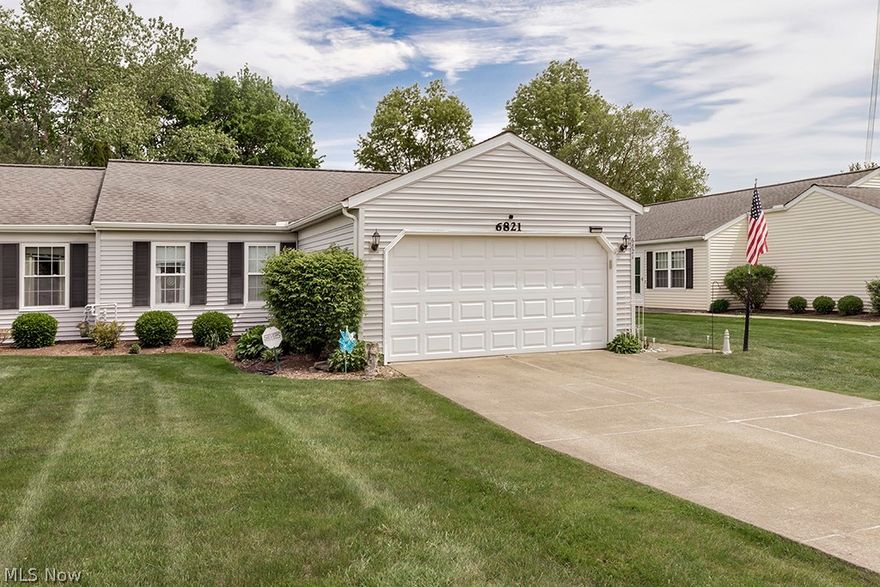 Welcome to this charming move-in ready ranch condo. First floor living at its finest. With 3 bedrooms and 2 full bathrooms, convenience meets comfort effortlessly. Walk into the sprawling living room that extends into the eat-in kitchen for an open-concept feel. As if first floor living isn't enough, the highlight of this home is the sunroom, offering a serene retreat bathed in natural sunlight, perfect for relaxation or entertaining guests. Enjoy the ease of single-level living coupled with the allure of a private outdoor oasis. This ranch condo is not just a home; it's a lifestyle. Low maintenance lifestyle.... Situated in a convenient location close to shopping, parks, schools, and freeway access.