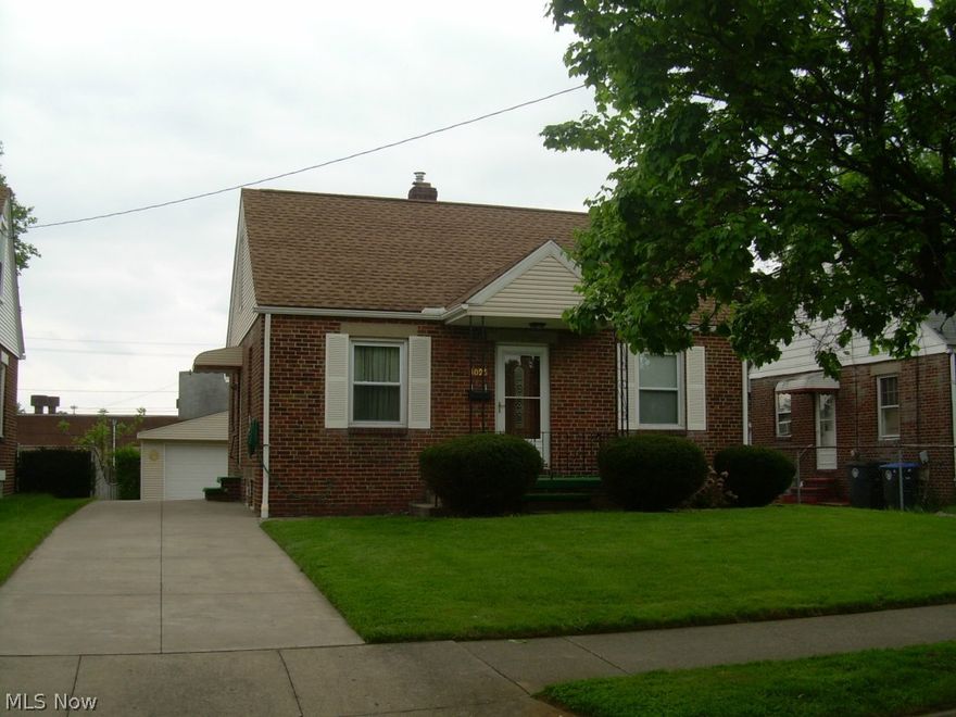 Very nice 3 bedroom Cape located in Firestone Park.  All brick, newer roof, family room in basement, 2 car garage, applianced kitchen, glass block windows, landscaped very well.  Must see!