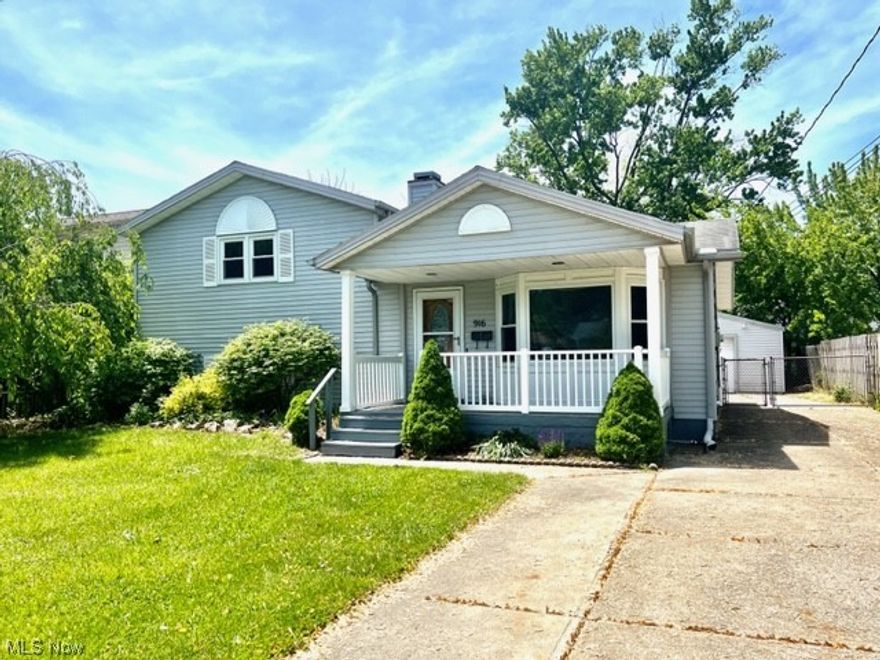 Beautiful 3 bedroom split level with a fully fenced back yard and oversized 2 car detached garage.  This home features a large landscaped yard with mature lilacs and perennials and large concrete patio and inviting front porch.  Inside there are updated kitchen cabinets, fresh paint, and the electric panel has been​​‌​​​​‌​‌​​​‌‌​​​‌‌‌​​‌​​‌‌​​​​ updated.