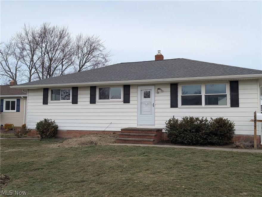 Need a Hobby? How about Hobbie Drive! Enjoy the ease of first floor living in this 3 bed 2.5 bath Ranch. Fresh Paint throughout, New carpet in the master bedroom, some brand new windows, the rest are newer. Bring your decorating ideas to the kitchen and baths. The full basement offers ample storage and space. A dedicated work shop area for your DIY projects. The 2.5 car garage offers storage both inside, behind, and above. Fenced yard is great for dogs and kids. Quiet street. Minutes to highway access, shopping, food. A few mile drive to the lake and Captains baseball. Great for an condo alternative.