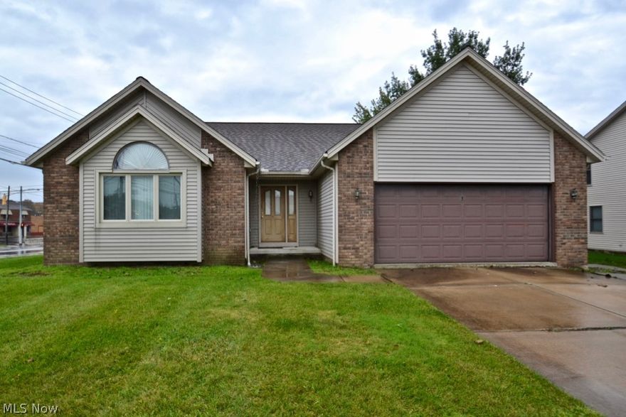 Welcome to 1001 Vicksburg Dr.! This 3 bed 2 full bath ranch offers a modern open floor plan with vaulted ceilings, and it situated on a fully fenced in lot. As you make your way inside you are greeted by the large great room with soaring ceilings which wrap around into the functional kitchen. The large owners suite includes a massive walk-in closet, jetted tub, and double vanity.  The basement has been framed and drywalled, and awaits your finishing touches. Updates of note include HVAC, roof, and windows. Conveniently located minutes away from I77, shopping centers, and restaurants!