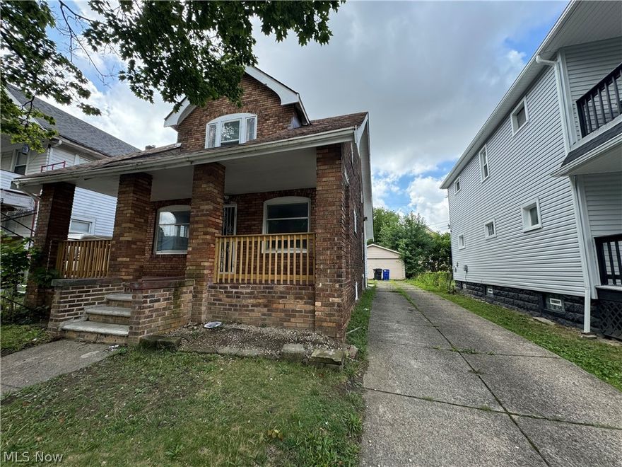 Buyer changed his mind on this lovely Western Bungalow,  The style blends practicality and charm, making it a popular choice for Cleveland's historic neighborhoods, and typically combines the distinctive features of the bungalow style with regional architectural elements.  Enjoy the open and efficient floor plan with the living room, dining room, and kitchen flowing into each other, maximizing space and light.   Come relax on the beautiful front porch and enjoy the convenient location, minutes from historical Shaker Square, shopping and recreation. And downtown Cleveland is less than 20 minutes away! Recently updated and ready to move right in!