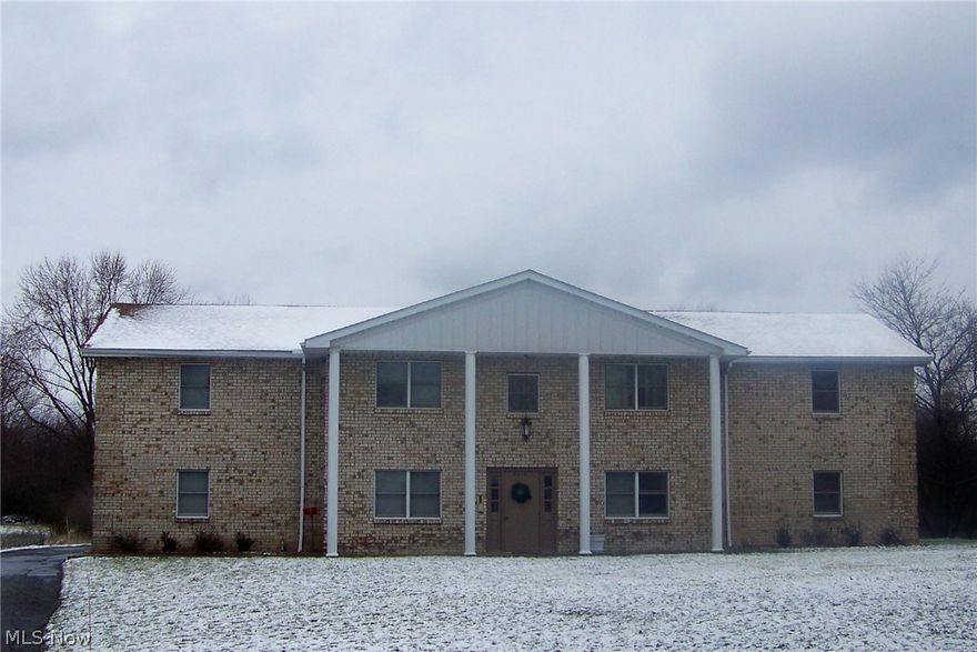 GREAT INVESTMENT!!!  BRICK 4-PLEX in EXCELLENT CONDITION!  This VERY WELL BUILT property is located across from St. Elizabeth's Hospital in Boardman on a large Cul-De Sac lot.  Apartment number 2 can be possible owner's unit with FAMILY ROOM (17x14) addition, wood burning fireplace, covered patio and private entrance.  All apartments feature large kitchen with all appliances, dining room, living room, master bedroom with walk-in closet, second bedroom with large closet and full bathroom.  The following are newer features:  roof shingles on building approximately 8 years, carport/garage metal roof, wood and paint in 2016, hot water tank approximately 8 years, hot water boiler approximately 12 years, exterior lights in 2016, driveway sealed in 2016 (done every 2 years), landscaping redone in 2016, wall unit air conditioners are approximately 2 to 5 years old, gas meter in 2016 and new main water shut off valve in 2016.  Property has Andersen windows, security/intercom, shed and very larg