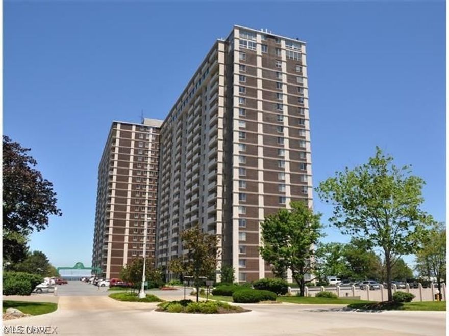 PH#20 Beautifully remodeled & very spacious 2 bedroom 1 1/2 bathroom penthouse in the luxurious Carlyle building. Large floor plan with ten foot ceiling height. Partially open kitchen with ample cabinet & counter top space, tastefully remodeled with quality upgrades. Recently refinished hardwood flooring throughout the entire suite. 100% turn key unit. Perfect views of Lake Erie over the treetops of Lakewood from every room. Rarely seen in the building; en-suite washer dryer hook up's! Large master bedroom w/walk-in closet, tons of storage space! Private balcony for picturesque views, watch the sail boats in the summer and fireworks on the 4th of July. Enjoy a carefree lifestyle in this condo community. Assigned ...indoor parking garage space, indoor/outdoor swimming pools, fitness facility, sauna, jacuzzi, racquet ball court,deli/convenience store, hair salon and a 24 hour front desk, just to name a few. 15 minutes to downtown, 15 minutes to Cleveland Hopkins Airport from this location.