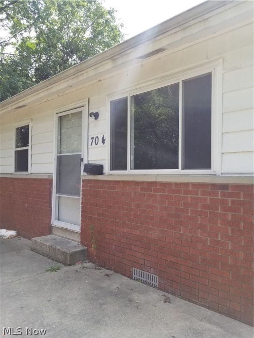 2 Bedroom clean side by side ranch style duplex available for an August move in!  No Carpet!  Unit has spacious kitchen with stove and refrigerator.  Unit also has laundry room on the main floor!  Two bedrooms with a nice size living room.  Off street parking!  Tenant pays gas and electric only!  Deposit is the same as one months rent.  Sorry no pets allowed.