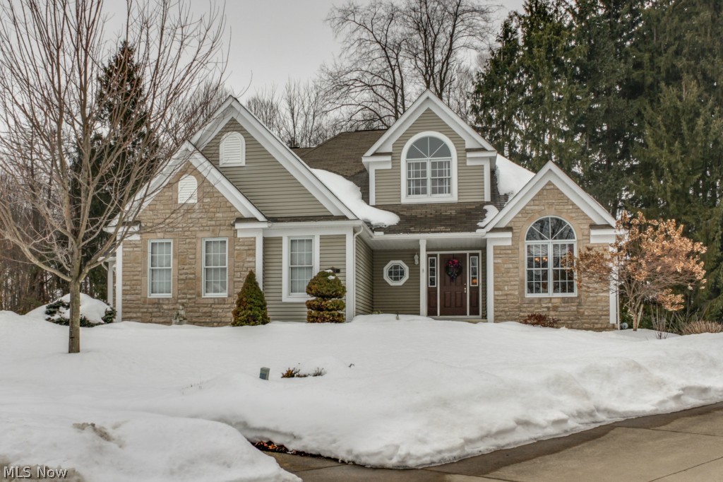 You will fall in love with this home! This 4 bedroom, 2 full & 2 half bath beauty is situated on a wooded cul-de-sac lot in the Greentree Development!
The gorgeous & spacious vaulted great room features a fabulous stone fireplace & lots of natural light. An awesome eat-in kitchen offers plenty of cabinets, granite countertops, breakfast bar, 3 yr. young appliances, & sliders that lead to the deck. The first floor master suite has a retreat like bath with double sink vanity, garden tub, walk in shower, make up vanity area & a walk in closet. A convenient first floor laundry is an added bonus. Upstairs you'll find 3 more bedrooms & a full bath. The walk-out basement features 2 partially finished areas, a full applianced kitchen, a half bath that has been plumbed for a shower, a storage room & a workshop area. Sliders from the basement open to a lovely concrete patio. A 3 car garage, amazing storage & a home warranty add to the appeal of this property.
Note that this street