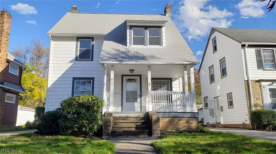 Don't miss a great opportunity to buy this large colonial style home that features 2 full baths and 4 large bedrooms all in a great Cleveland Hts neighborhood!
The home has a 3rd floor master suite with its own full bath plus 3 more bedrooms and a second full bath on the second floor. The main floor has a formal dining room, large living room and updated kitchen too. The home will be city point of sale compliant and has new carpet, new paint, and plenty of other updates/upgrades so schedule a showing today!