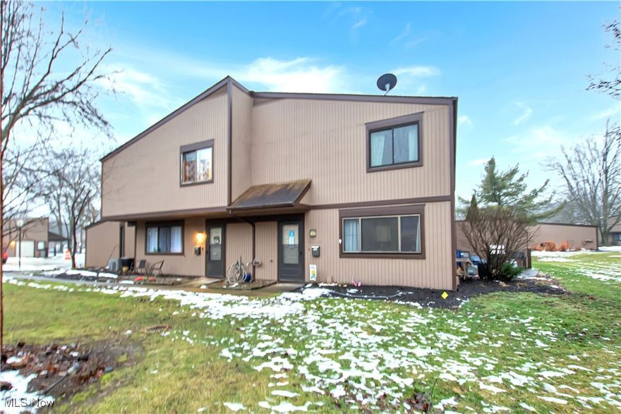 Welcome home to 26686 Lake of the Falls Blvd — an updated, move-in ready condo in the Lake of the Falls community, directly across from the pool and playground. Step inside to a bright, open main level featuring a stylish kitchen with newer stainless-steel appliances, an island, and great flow into a spacious living room filled with natural light. Enjoy the convenience of a first-floor laundry room with washer and dryer included, plus a main-floor half bath and plenty of storage throughout. Off the kitchen, a private patio is perfect for morning coffee or winding down in the evening. Upstairs, the spacious primary bedroom offers a walk-in closet, providing the comfort and space today’s buyers want. Seller is providing a one-year home warranty for added peace of mind. Fantastic location near downtown Olmsted Falls, parks, the Falls, restaurants, shopping, and more — and served by Olmsted Falls City Schools.