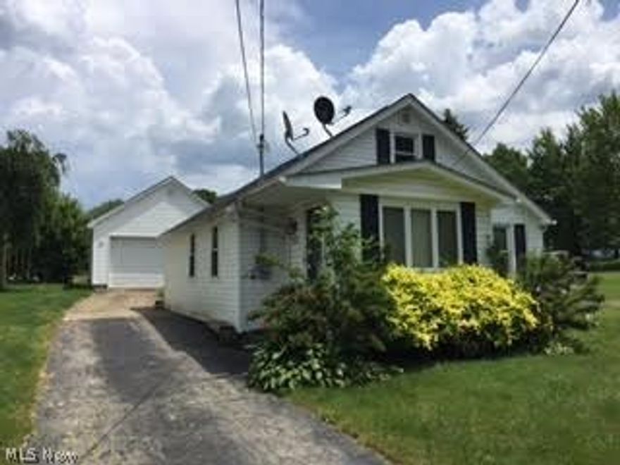 Easy one-floor living in this 3 bedroom, 1 bath home with detached garage. Sold as-is.