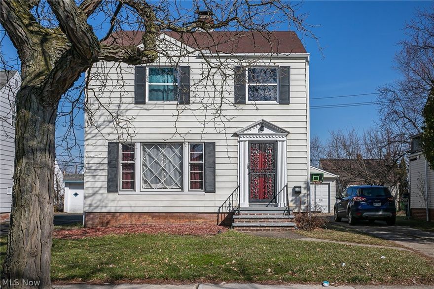 Spectacular opportunity for the investor or owner occupant. Tenant residing at the  property paying $950 a month plus utilities. Was on a two year lease that just ended. Will  be vacating by the end of the month. 3 Bedroom Colonial in South Euclid. 1,180 sqft. 3 Bedrooms. 1.5 Baths. Hardwood Floors Throughout. Fresh Paint. Large Living Room with Fireplace. Formal Dining Room with Built in Cabinets. Open Kitchen with Fridge, Stove & Dishwasher. Pantry. Coat Closet and Carpet going Upstairs. Master Bedroom has access to porch. Partially Fenced in. 1 Car Garage.