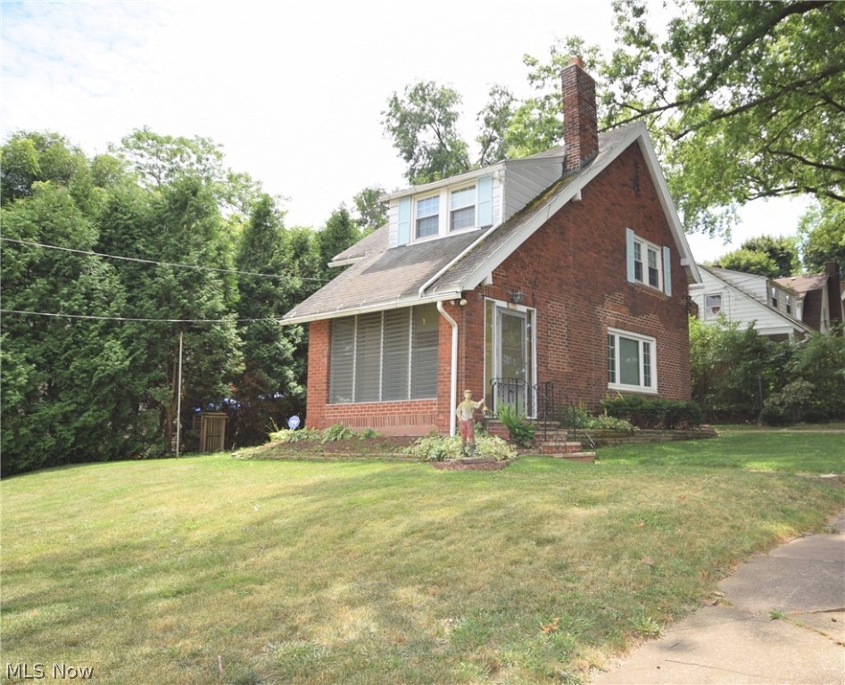 Welcome to this cozy corner lot property located in the Goodyear Heights area in Akron. This well maintained home has an updated kitchen with cherry bamboo flooring in the kitchen and dining room, newer carpet in the living room and staircase and hallway upstairs. This 2 - 3 bedroom home features original hardwood flooring. The basement has a nice bonus room which could be used as a 3rd bedroom and also a half bath in which the shower just had a new surround installed. Don't wait until the sold sign is in the yard! Call today to schedule your private tour!