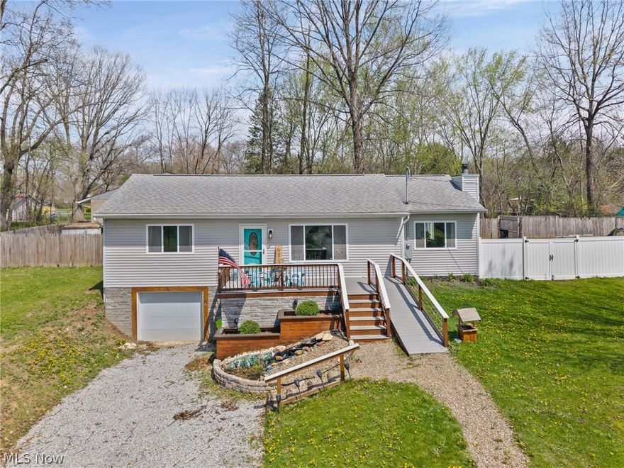 Welcome to this beauitful, move-in ready, two-bedroom, one-bathroom home located in a quiet neighborhood! This residence features numerous updates, providing both modern convenience and an inviting atmosphere. Upon entering, you'll find a large dining room, boasting natural sunlight from the large front window. The main level mudroom that adds practicality to your daily routine. This space includes a dedicated dog bath, making it ideal for pet owners. The beautifully updated kitchen offers contemporary fixtures and generous counter space, perfect for cooking and entertaining. The spacious living area is highlighted by a large fireplace, creating a cozy focal point for relaxation or gatherings. The bedrooms are well-sized and filled with natural light, while the bathroom has been thoughtfully updated to enhance both style and functionality. One of the standout features of this property is the beautiful backyard, which provides a wonderful space for entertaining or simply enjoying the outdoors. With its combination of modern updates, a peaceful setting, and thoughtful amenities, this home presents an excellent opportunity for comfortable living. Don’t miss the chance to make it yours!