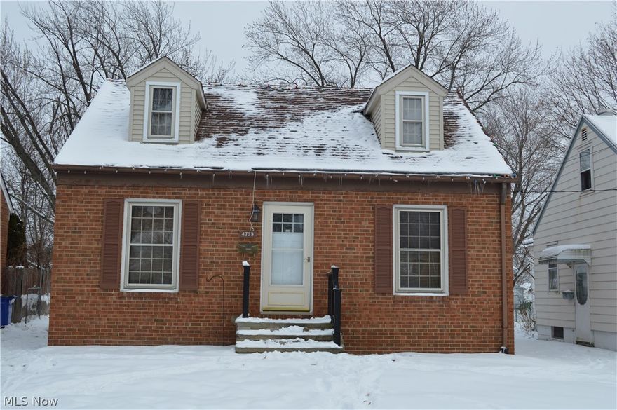 What a value for this beautiful all brick bungalow.  You'll first notice the home has a newer driveway and two car garage.  This home sits on almost a quarter acre and the backyard keeps going and going.  The kitchen is large and has plenty of room for a kitchen table.  The furnace and a/c were replaced in 2016 and the windows are all vinyl replacements.  This takes care of the most expensive items for the home.  The main floor has two bedrooms and the full bathroom.  The massive upstairs dormer is the third bedroom.  This home is worth a look!