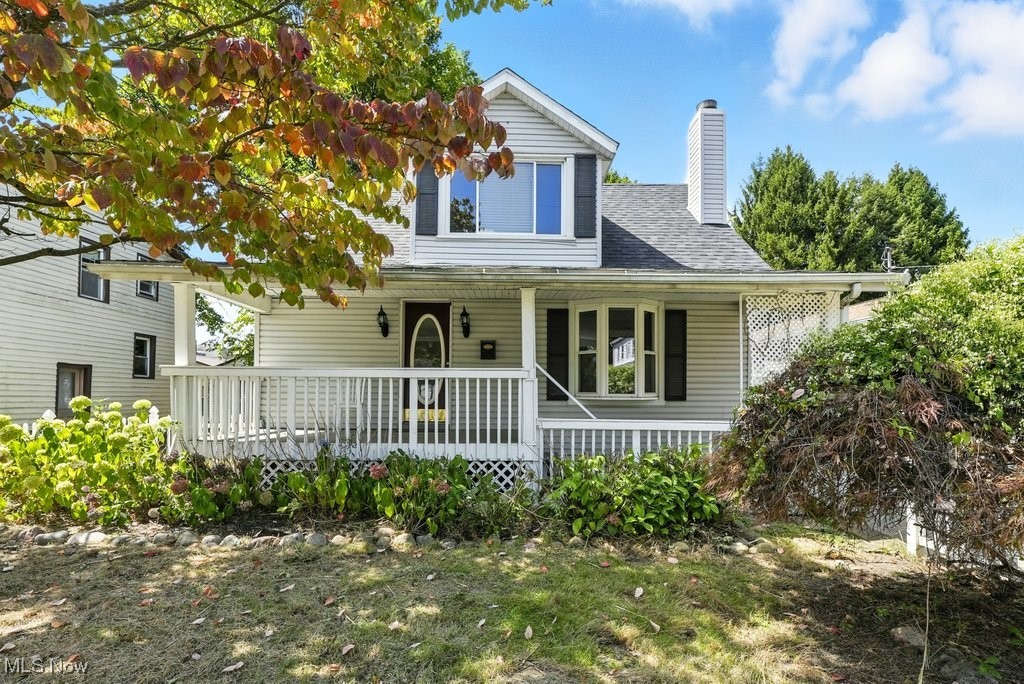 Buyers, don’t miss this 4-bedroom, 2-bath home offering unique architectural details and inviting spaces. The first floor showcases hardwood floors throughout and an abundance of natural light. The spacious family room is a true showstopper boasting vaulted ceilings, bookcases and a cozy fireplace. The first-floor laundry off the family room with included front-loading washer & dryer adds convenience along with the full, first floor bathroom. Family room can be used as a 4th bedroom. Sliders provide seamless indoor-outdoor flow, ideal for grilling or quiet evenings. French doors from family room to the dining room deliver both privacy and a large space for gatherings. Dining room can accommodate a large table for entertaining, while the adjacent living room offers a second fireplace for ambiance. The attached kitchen features solid wood custom cabinets, glass fronts and ceiling finished with tin tiles, provides easy access and comes fully equipped with all appliances. Upstairs, you’ll find three bedrooms with plush carpeting and a full hall bath featuring a luxurious soaking tub and chandelier - your personal retreat after a long day. Additional highlights include a 2+ car garage, updated roof, private backyard, vinyl siding and front picket fence that give this home its unique charm. Close to shopping, schools and parks, this North Akron home offers the perfect balance of style, space, and functionality. Call today and make this home yours!