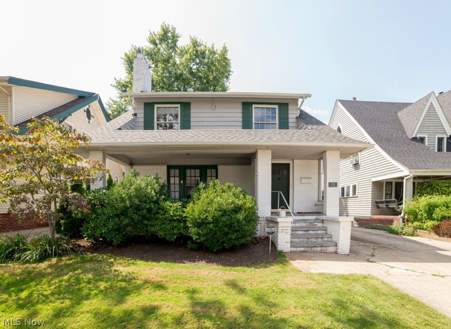 Amazing opportunity to get into highly sought after Lakewood location! North of Lake Road and with in walking distance of Lakewood Park, you can feel and hear the lake breeze every day. When you step inside the front door, you are greeted by all natural gleaming hardwood floors, wonderful original woodwork, a wood burning fireplace and awesome french doors off the great room leading out to the huge front porch. There is also a large dinning room perfect for entertaining and a den/sun-room off the back with its own fully remodeled luxury half bath with custom stonework, solid surface flooring and upgraded vanity and fixtures. The gourmet kitchen is a chef's dream and has been upgraded with maple cabinetry, corian counter-tops and brand new ceramic flooring. All appliances are newer and stay with the home. Upstairs all bedrooms are huge and every inch of carpeting is brand new along with fresh paint. Third floor is finished and offers tons of additional living space. There is also a fini