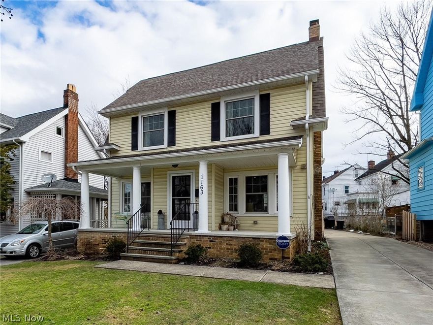 This high ceiling, well maintained home with hardwood floors and multiple updates is waiting for you. When you enter the front foyer you will be greeted by an abundance of natural light, hardwood floors and a gorgeous color scheme. You will also find a 1/2 bath on the main floor, which is hard to find in Cleveland Heights traditional colonials. The home's infrastructure was completely updated in 2011. New Sewers(2012) Driveway(2011) Electrical(2011)Water Heater (2011)Kitchen Backsplash (2012) Up Bath Floor (2013) AC (2015) Roof (2011) Windows(2011) Deck (2020). The second floor is home to 3 large bedrooms with a full bath. There is also a small deck off the back of the home on the second floor. The third floor is an outstanding space for an office, man cave, playroom. The covered porch is a great spot to start the day with a cup of coffee or relax at the end of the day.  From the landscaping to the interior design of the home, every aspect of beauty has been addressed. When you walk in